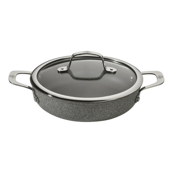 BALLARINI SALINA GRANITIUM Indukcyjna patelnia głęboka z 2 uchwytami 24 cm